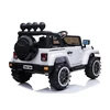 Lean Cars Akumuliatorinis vienvietis automobilis vaikams Jeep BRD-7588, 4x4, baltos spalvos