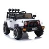 Lean Cars Akumuliatorinis vienvietis automobilis vaikams Jeep BRD-7588, 4x4, baltos spalvos