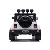 Lean Cars Akumuliatorinis vienvietis automobilis vaikams Jeep BRD-7588, 4x4, baltos spalvos