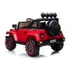 Lean Cars Akumuliatorinis vienvietis automobilis vaikams Jeep BRD-7588, 4x4, raudonos spalvos