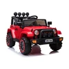 Lean Cars Akumuliatorinis vienvietis automobilis vaikams Jeep BRD-7588, 4x4, raudonos spalvos