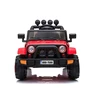 Lean Cars Akumuliatorinis vienvietis automobilis vaikams Jeep BRD-7588, 4x4, raudonos spalvos