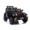 Lean Cars Akumuliatorinis vienvietis automobilis vaikams Jeep BRD-7588, 4x4, juodos spalvos