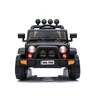 Lean Cars Akumuliatorinis vienvietis automobilis vaikams Jeep BRD-7588, 4x4, juodos spalvos