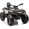 Lean Cars Vaikiškas keturratis Can Am Outlander 4x4 DK-CA005 Pilkas