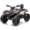 Lean Cars Vaikiškas keturratis Can Am Outlander 4x4 DK-CA005 Pilkas