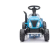 Lean Cars Traktor Na Akumuliatorius su Przyczepą A009 Mėlyna
