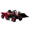 Lean Cars Elektrinis traktorius vaikams BW-X002A, raudonas