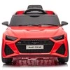 Lean Cars Elektrinis automobilis Audi RS6 BRD-2118, raudonas