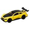 Lean Toys Geltonas sportinis automobilis 1:32 su trinties pavara