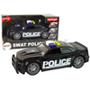 Žaislinis policijos automobilis Lean Toys, juodas, 25x9x11 cm