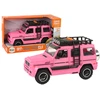 Lean Toys Automobilis rožinis