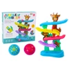 Lean Toys Žaislas trasa vaikams, žirafos formos, 52x39 cm