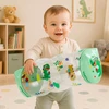 Lean Toys Inflatable Roller for Crawling for Toddlers Dinosaur 51 x 22cm