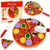Lean Toys Medinis picos pjaustymo rinkinys su „Velcro“