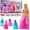 Lean Toys Lėlė Anlily su Drabužiais ir Pasakų Aksesuarais, 30 cm
