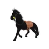 Lean Toys Figūrėlė žirgas Juodas Farm Velvet Horse