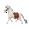 Figurka Figūrėlė Arklys Lean Toys, baltas