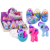Lean Toys Vienaragio figūrėlė kiaušiniuke su šukuosena