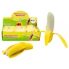 Lean Toys Geltonas Banano Formos Anti-Streso Žaislas