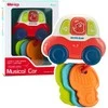 Lean Toys Žaislinis automobilis su šviesomis ir garsais bei trimis rakteliais