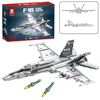 Lean Toys KONSTRUKCINIS RINKINYS – F-16 KOVINIS LĖKTUVAS 1427 dalys