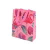 Lean Toys Krepšys Flamingo dovanų maišelis, rožinis, 30,5 cm x 24,5 cm x 10 cm