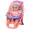 Lean Toys Interaktyvi kūdikio lėlė 30 cm su kėdute ir priedais