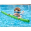 Lean Toys Universalūs putplasčio plaukimo pagaliai 150 cm, vaikams ir suaugusiems, kūno atramai, žali
