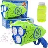 Lean Toys Bburbulų pistoletas su LED šviesomis