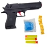 Lean Toys Sportinis pistoletas 338 modeliui su geliniais kamuoliukais ir putų strėlėmis