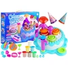 Lean Toys „Play Dough“ gimtadienio rinkinys, 6 spalvos, aksesuarai