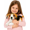 Lean Toys Pliušinis biglis šuo 25 cm