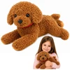 Lean Toys Pliušinis pudelio šuo su antkakliu, 30 cm
