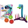 Lean Toys Piešimo projektorius su 3 keičiamais diskais ir žymekliais