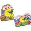 Puzzle Dėlionė LeanToys Dinozaurų Slėnis, 48 detalių