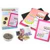 Lean Toys Kūrybinis rinkinys LeanToys su blizgučiais ir rėmu