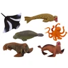 Lean Toys Jūros gyvūnų figūrėlių rinkinys 6 vnt