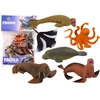 Lean Toys Jūros gyvūnų figūrėlių rinkinys 6 vnt