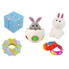 Zestaw Velykų sensorinių žaislų rinkinys vaikams Lean Toys