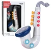 Lean Toys Interaktyvus muzikinis saksofonas vaikams, 31x7x11 cm