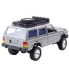 Lean Toys Nuotolinio valdymo visureigis automobilis MN78 4x4 sidabrinis 1:12