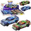 Lean Toys Vaikiškas lenktyninis automobilis XS06 su šviesos ir garso efektais