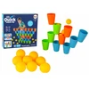 Lean Toys Edukacinis puodelių rinkinys Cups Puzzle Game 3in1 LeanToys, 44 d