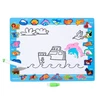 Lean Toys Medinė edukacinė dėlionė su dinozaurais ir piešimo lenta, 30 x 22.5 cm