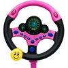 Lean Toys Interaktyvus vairas su stovu ir pedalais rožinis