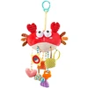 Lean Toys Žaislinis krabas su 9 funkcijomis ir jutikliniu kamuoliu