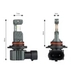 LED automobilių lemputės HYBRID serijos HB3 HIR1 H10 6000K Canbus 60W AMIO-04117, 2 vnt.