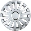 Leoplast Ratų gaubtas 1 vnt. Sail, sidabrinis 17"