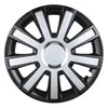 Leoplast Ratų gaubtas 1 vnt. Flash, juodas ir sidabrinis 16"